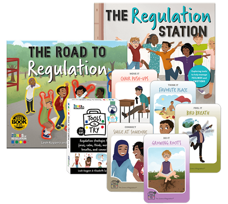 2-Storybook Set + Tools to Try for Kids Bundle | The Zones of Regulation Series 